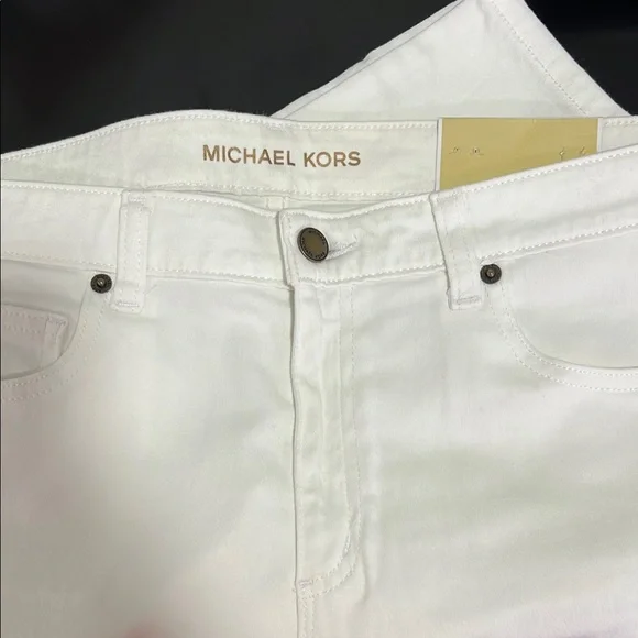 Michael Kors Classic White Denim - Picture 1 of 5